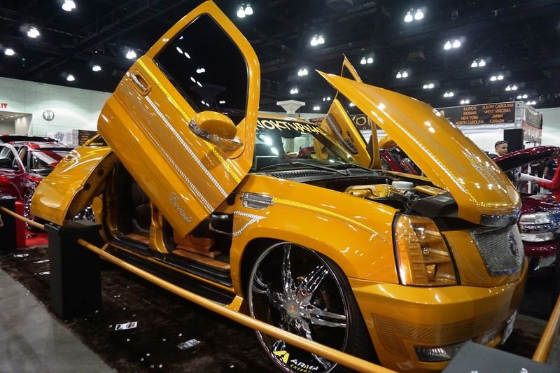 ABD’de modifiye araç fuarı