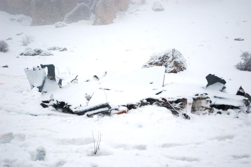 Malatya'daki uçak kazasından ilk görüntüler