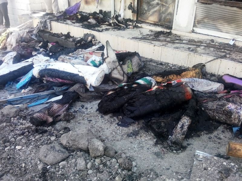 Diyarbakır Silvan savaş alalına döndü