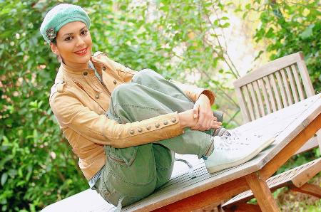 Bergüzar Korel'in çok özel pozları