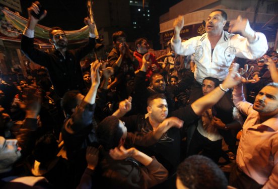 Gazze'de zafer kutlaması