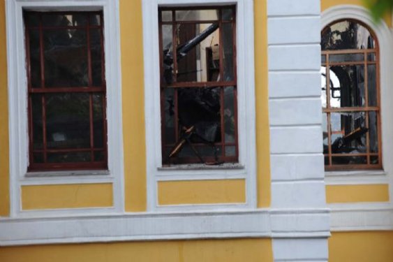 Helikopter kamerasından Galatasaray Üniversitesi