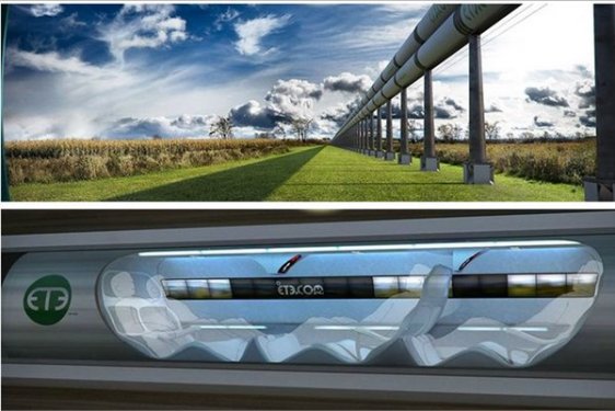 Dünya'nın beşinci ulaşım sistemi: Hyperloop