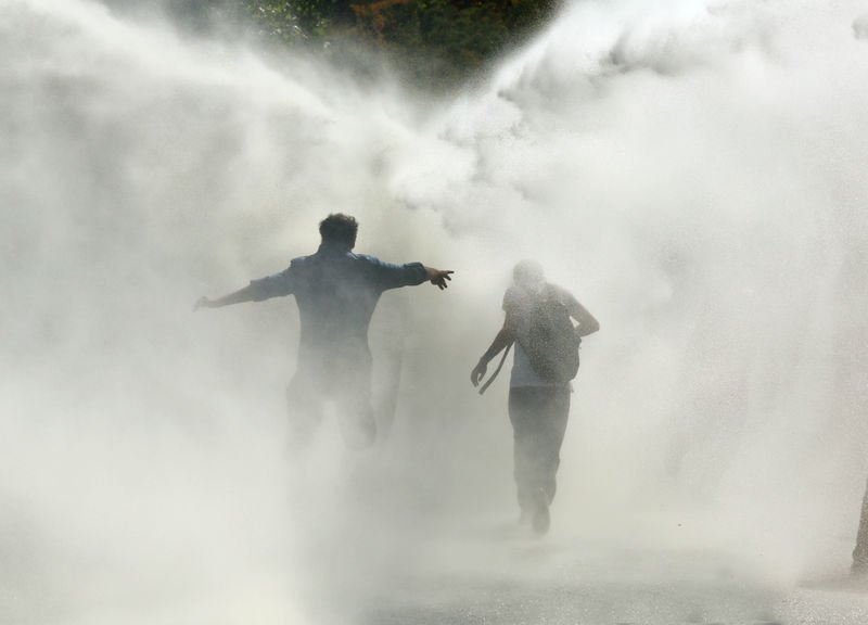 ODTÜ'de Kobani eylemi