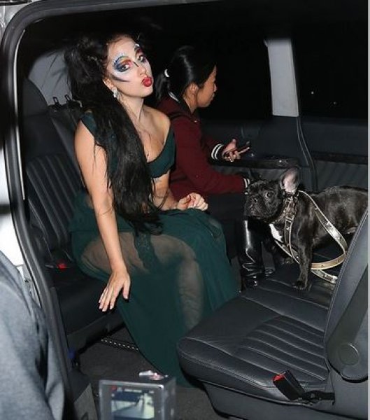 Lady Gaga yine şeffaf 