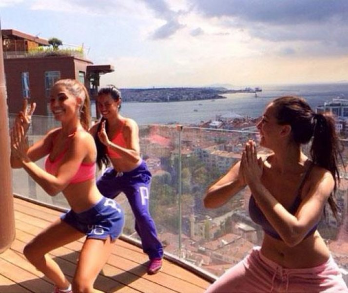 Wesley Sneijder - Yolanthe Cabau'nun evi