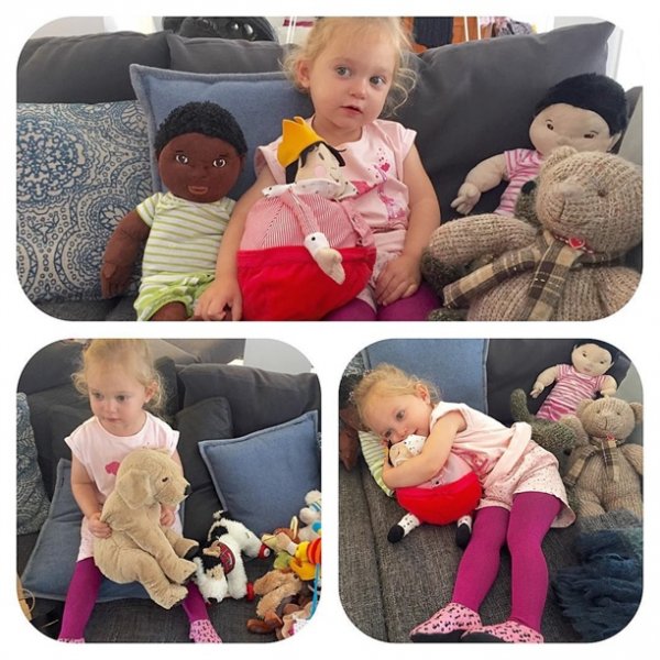 Meryem Uzerli kızı Lara'nın yüzünü gösterdi 