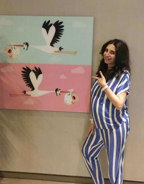 Başak Sayan'ın ikizleri