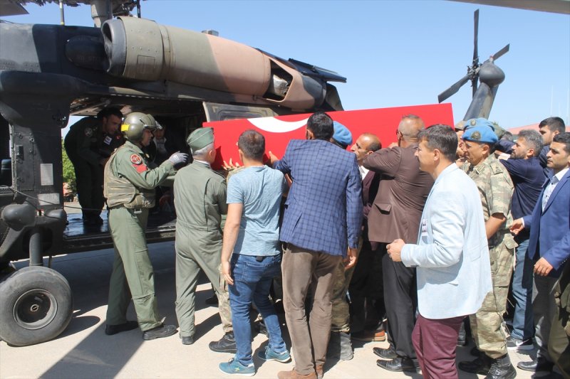 Şırnak Şehitleri için askeri tören