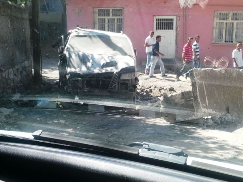 Diyarbakır Silvan savaş alalına döndü