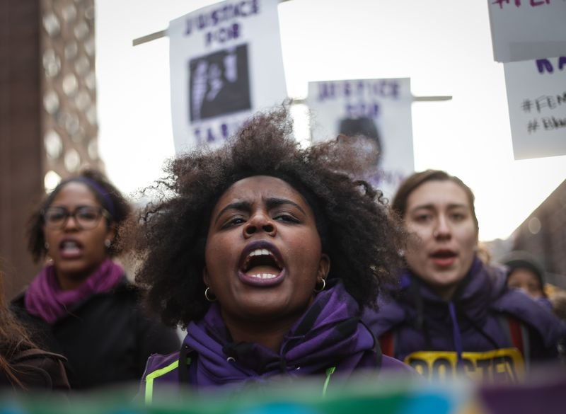 ABD'de polis şiddeti eylemi