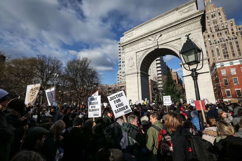 ABD'de polis şiddeti eylemi