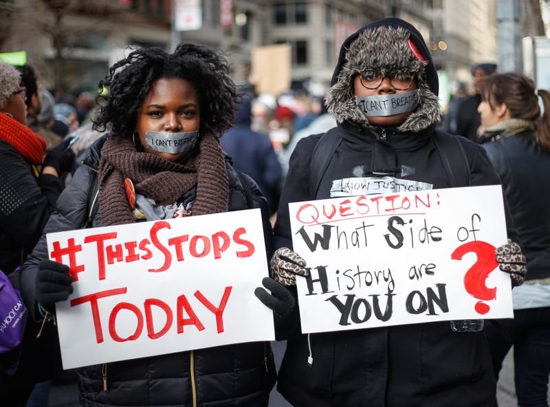 ABD'de polis şiddeti eylemi