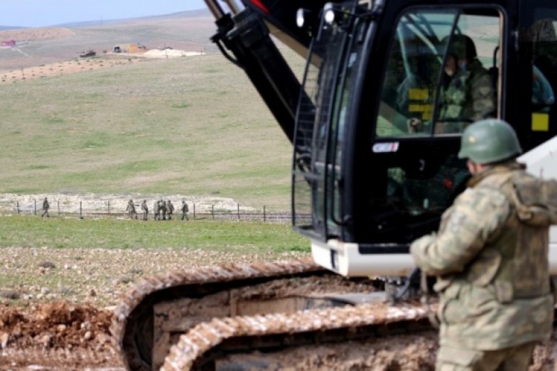 Süleyman Şah Türbesi'nin yapımı sürüyor