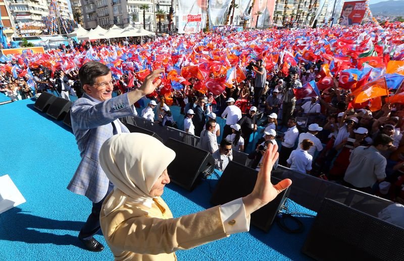 Başbakan Davutoğlu'nun İzmir mitingi