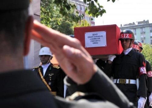 İstanbul şehidini uğurladı