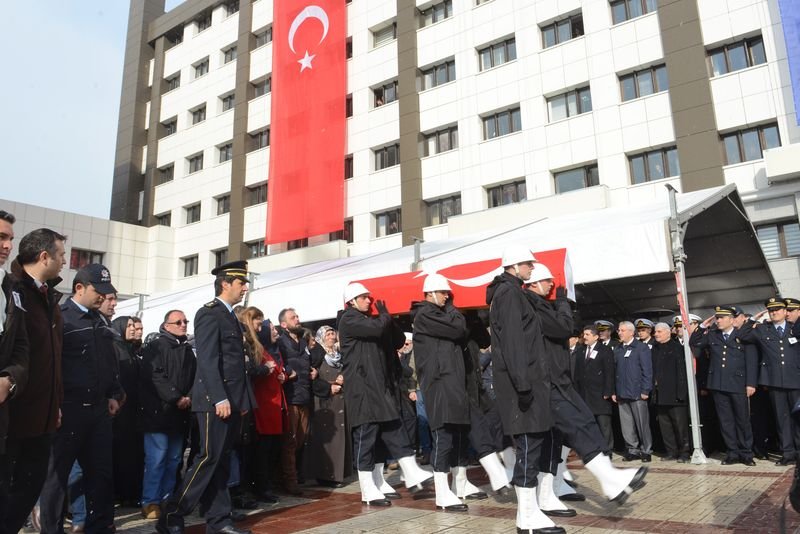 Şehit polis Kenan Kumaş için tören düzenlendi