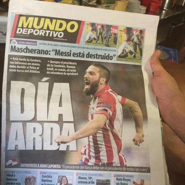 Arda Turan'a tebrik mesajları