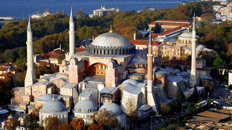 Muhteşem mimarisiyle Ayasofya