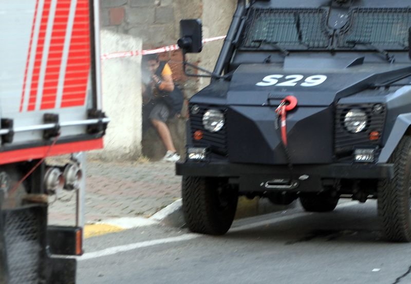 Sultanbeyli'de polis merkezine saldırı