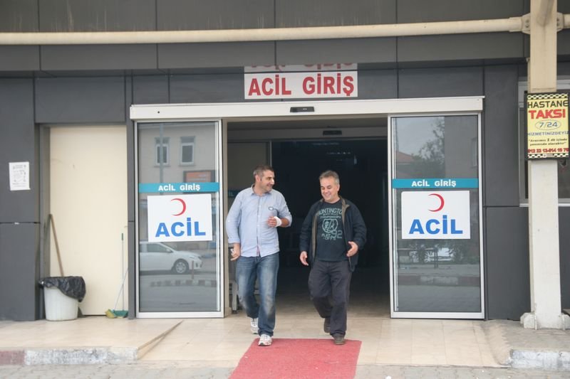 Kurban keserken yaralananlar hastaneye akın etti