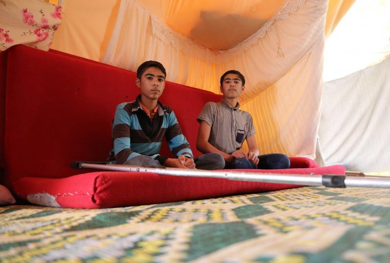 Savaşın engelli yaşamaya mahkum ettiği Suriyeliler
