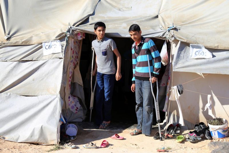 Savaşın engelli yaşamaya mahkum ettiği Suriyeliler