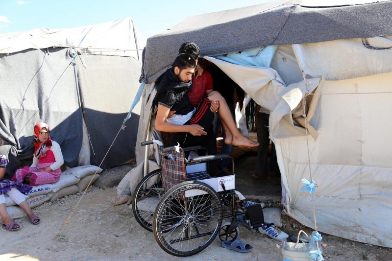 Savaşın engelli yaşamaya mahkum ettiği Suriyeliler