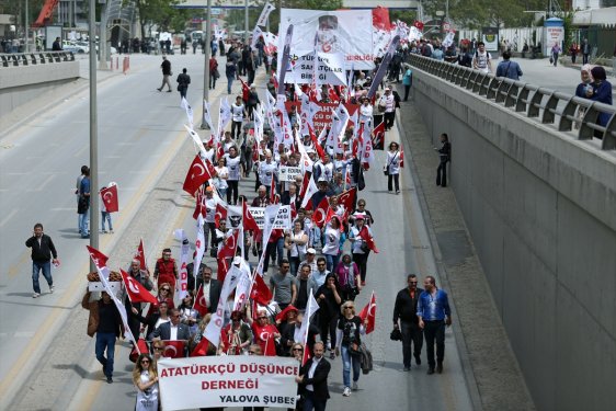 ADD'den Teröre Karşı Birlik Yürüyüşü