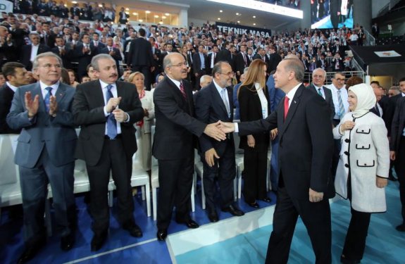 AK Parti'nin veda kongresinden görüntüler