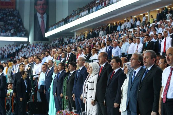 AK Parti'nin veda kongresinden görüntüler