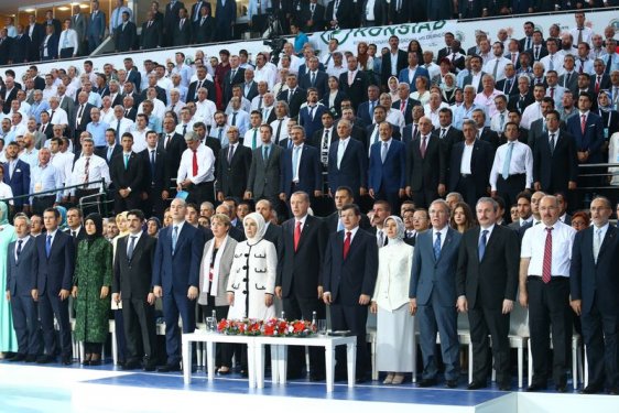 AK Parti'nin veda kongresinden görüntüler