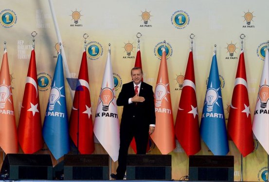 AK Parti'nin veda kongresinden görüntüler