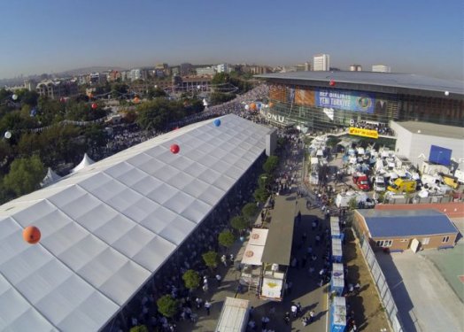 AK Parti'nin veda kongresinden görüntüler