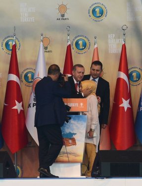 AK Parti'nin veda kongresinden görüntüler