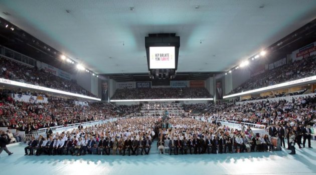 AK Parti'nin veda kongresinden görüntüler