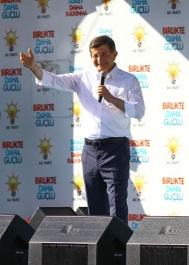 Başbakan Davutoğlu'nun İzmir mitingi