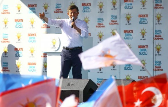 Başbakan Davutoğlu'nun İzmir mitingi
