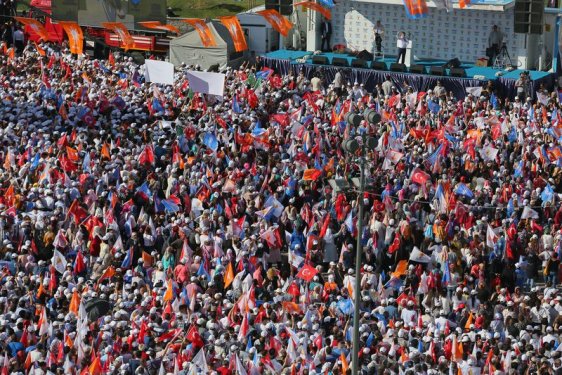 Başbakan Davutoğlu'nun İzmir mitingi