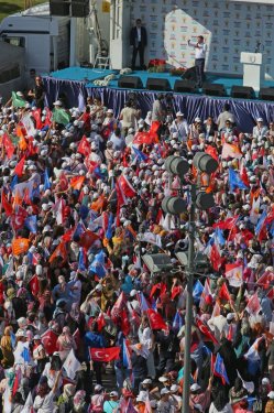 Başbakan Davutoğlu'nun İzmir mitingi