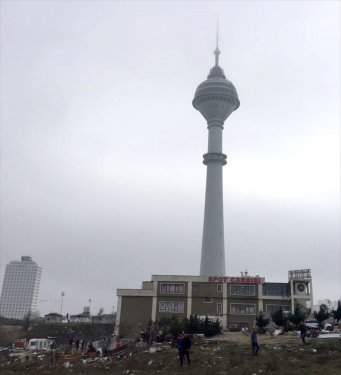 Büyükçekmece'deki helikopter kazasından görüntüler