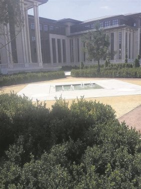 Cumhurbaşkanı Erdoğan'a Beyaz Saray tarzı ofis