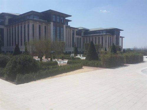 Cumhurbaşkanı Erdoğan'a Beyaz Saray tarzı ofis
