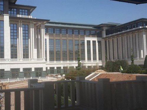 Cumhurbaşkanı Erdoğan'a Beyaz Saray tarzı ofis