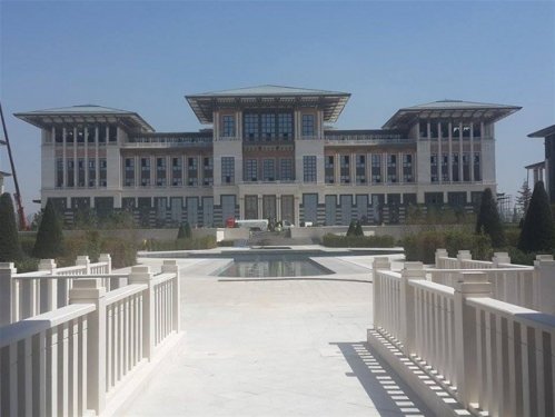 Cumhurbaşkanı Erdoğan'a Beyaz Saray tarzı ofis