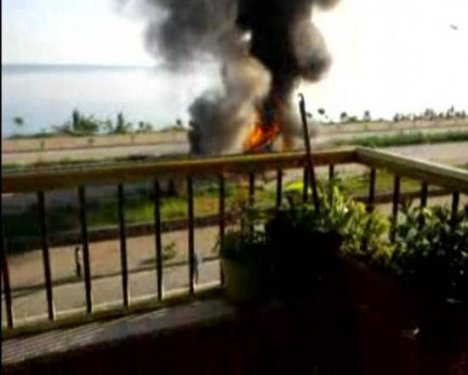 Giresun'da yolcu otobüsü yandı: 9 ölü 