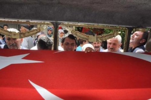 Şehit Astsubay Başçavuş Erkan Durukan'ın cenazesi