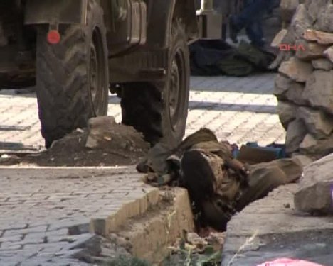 Beytüşşebap'ta çatışma sonrası görüntüler