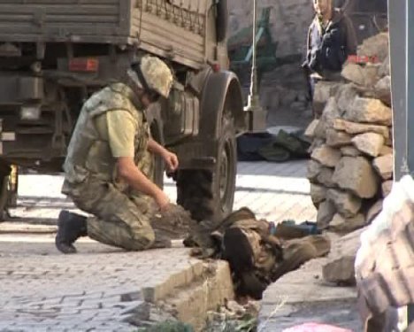 Beytüşşebap'ta çatışma sonrası görüntüler