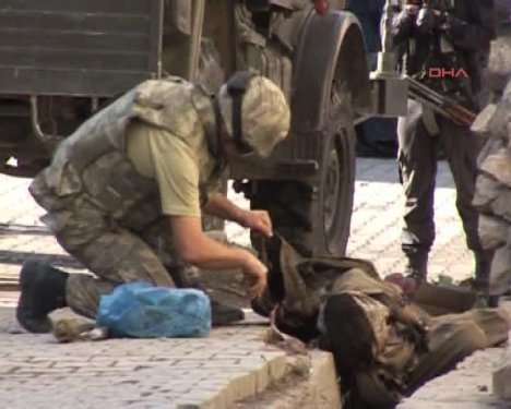 Beytüşşebap'ta çatışma sonrası görüntüler